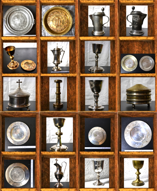 Spendenaktion: Restaurierung Altargeschirr